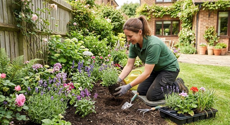 Flower Bed Cleanup Service in Ventura County, CA